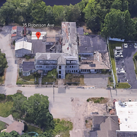 aerial photograph of 35 robinson ave