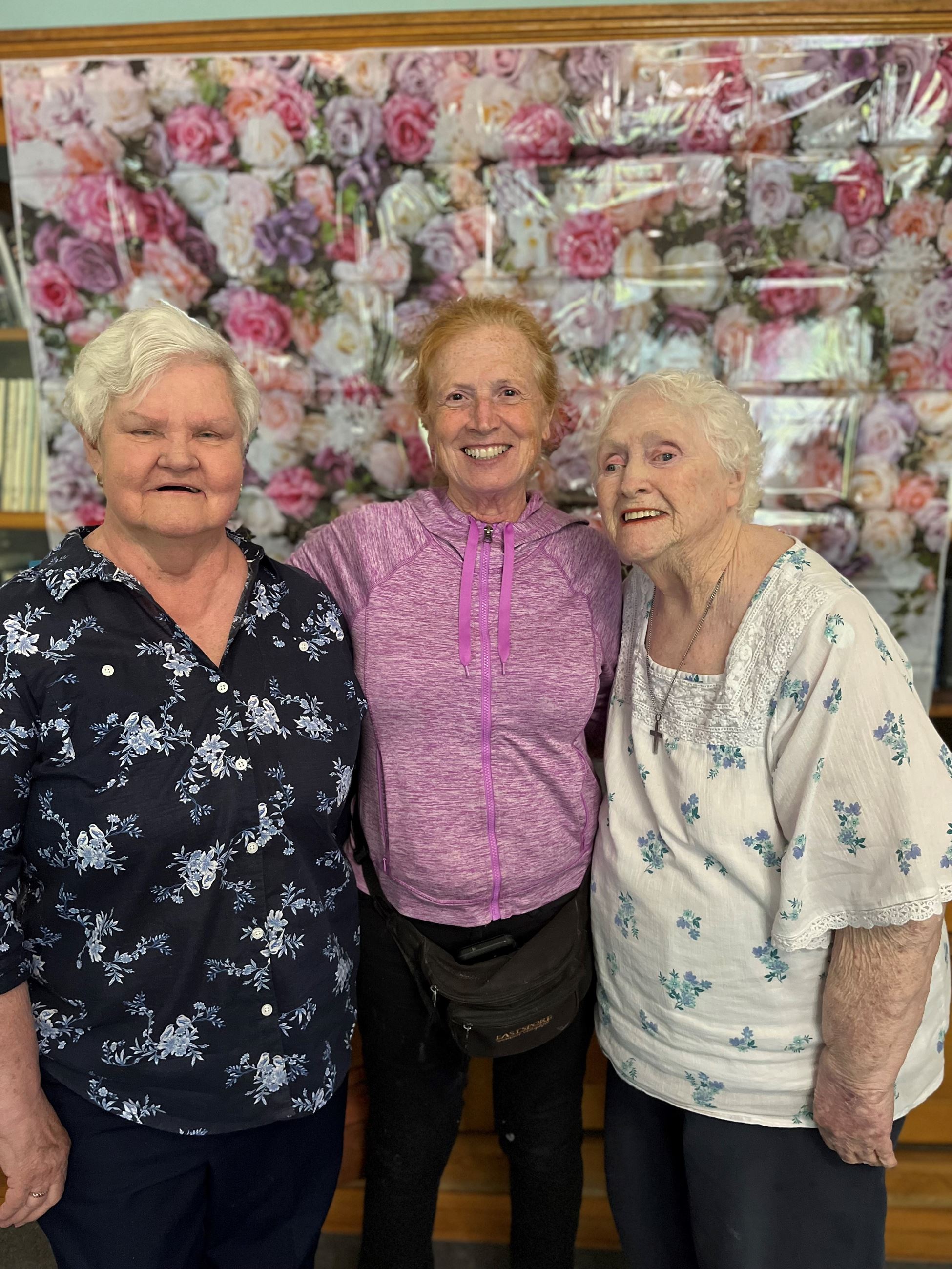 Bingo volunteers & Pat our blood pressure volunteers
