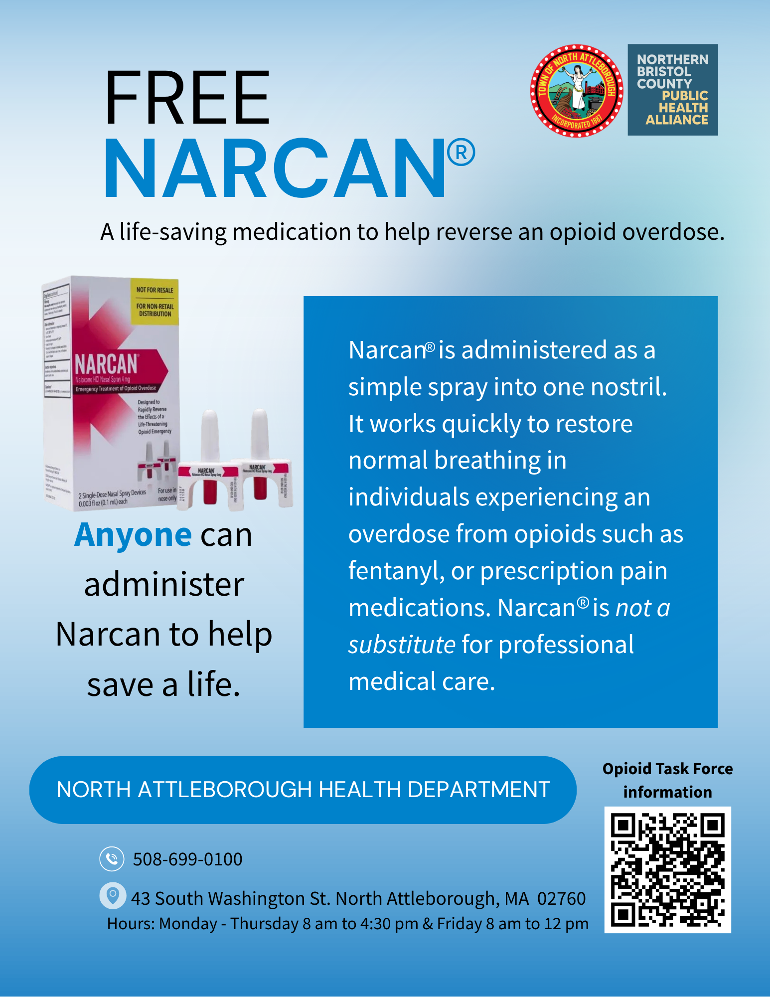 Rev. Narcan Flyer N.Attleborough (5.30.25)