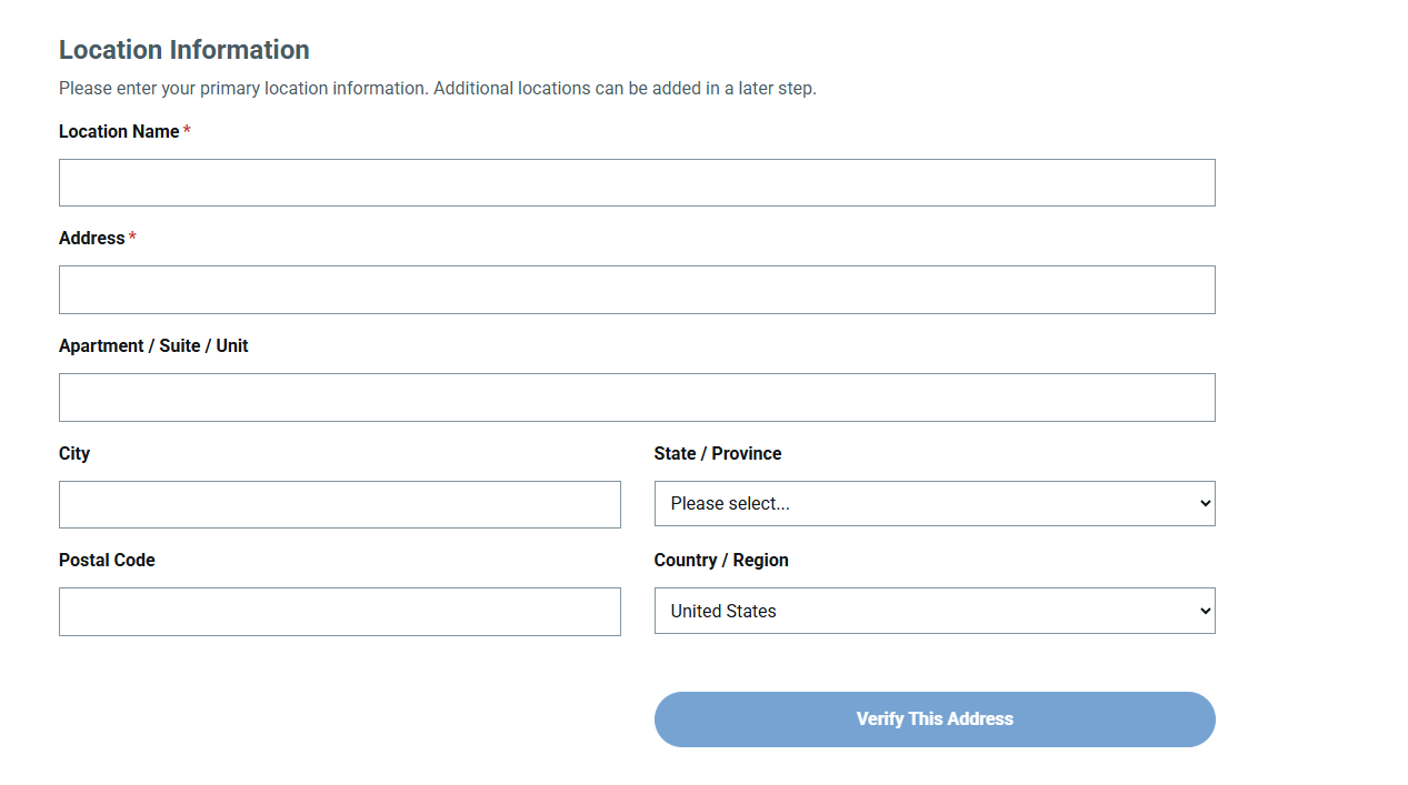 Everbridge Create Your Account 2