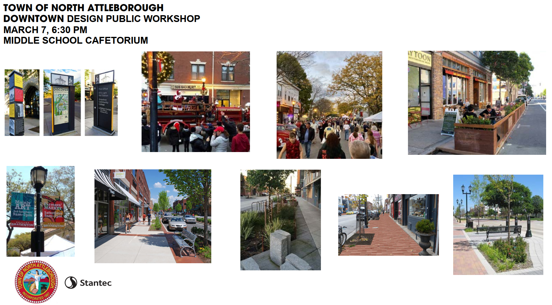 Downtown Revitalization infographic